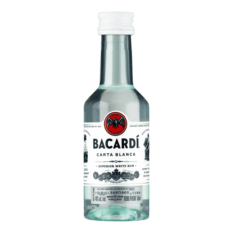 Bacardi Carta Blanca - miniatuur